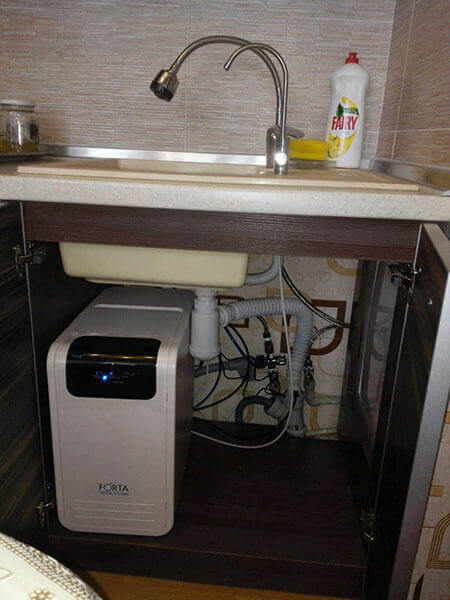 Установка фильтра FORTA 5